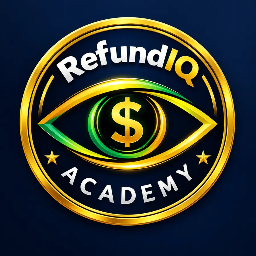 RefundIQ Academy circular seal
